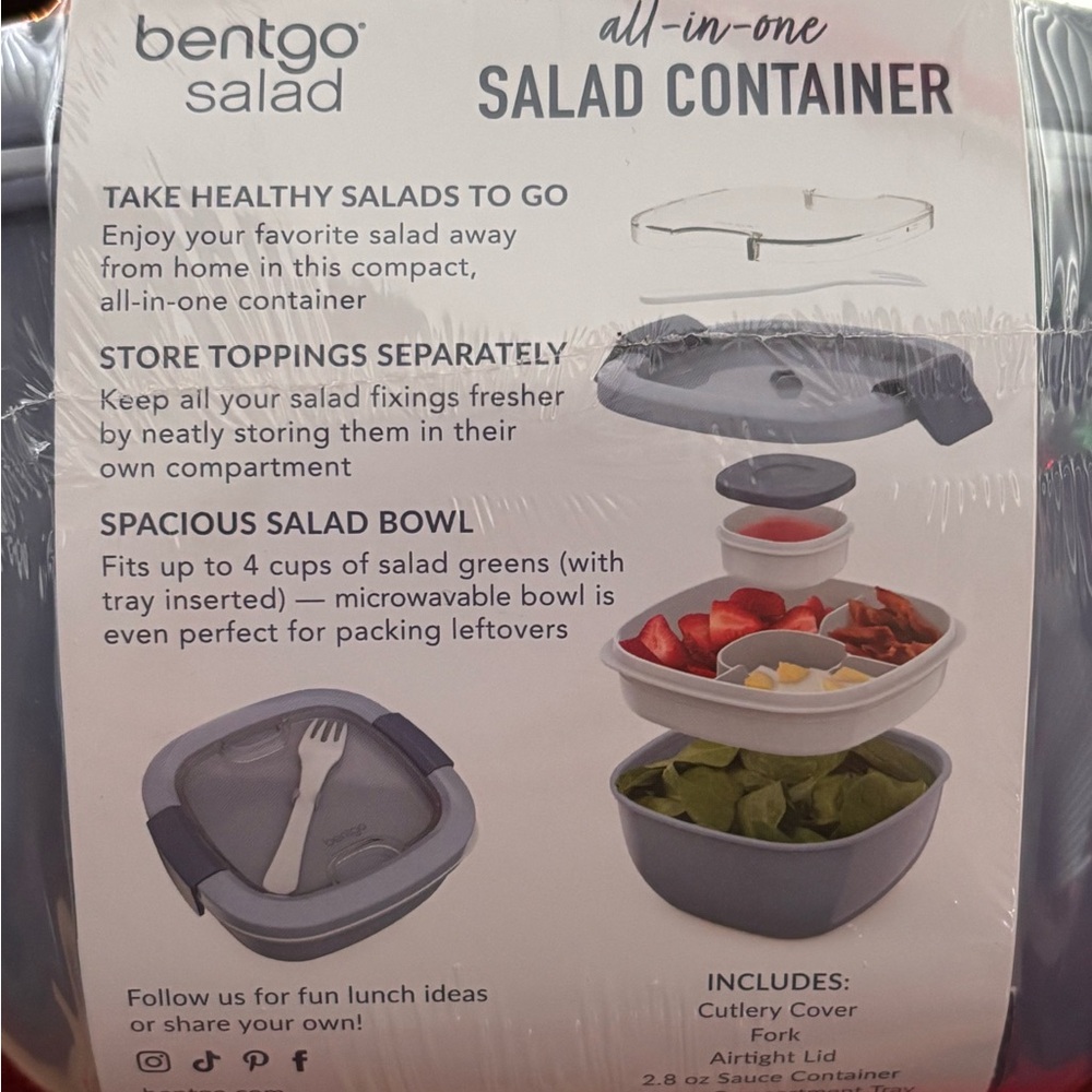 🆕 Bentgo All-in-One Salad Container - Picture 2 of 4
